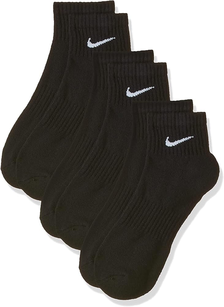 ナイキ白ランニングメンズ靴下五足 Amazon | NIKE EVERYDAY CUSHIONED 25-27cm (L) トレーニング